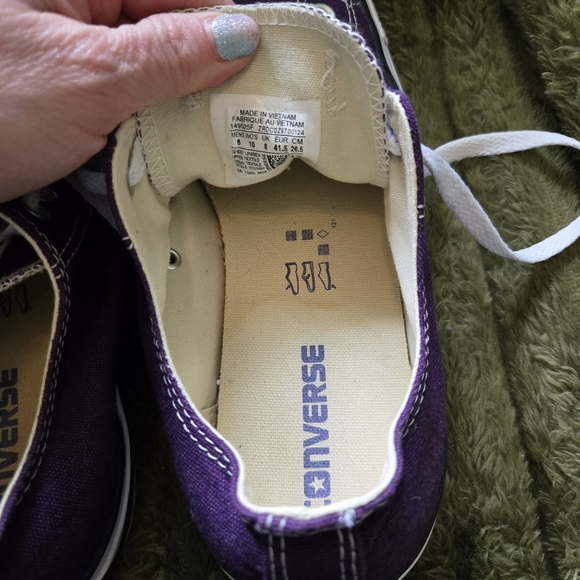 Converse Classic Purple Sneakers - Picture 5 of 6